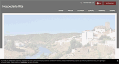Desktop Screenshot of hospedariaritamertola.com